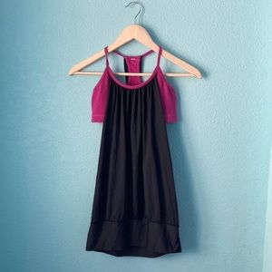 Lululemon Tank with Attached Sports Bra